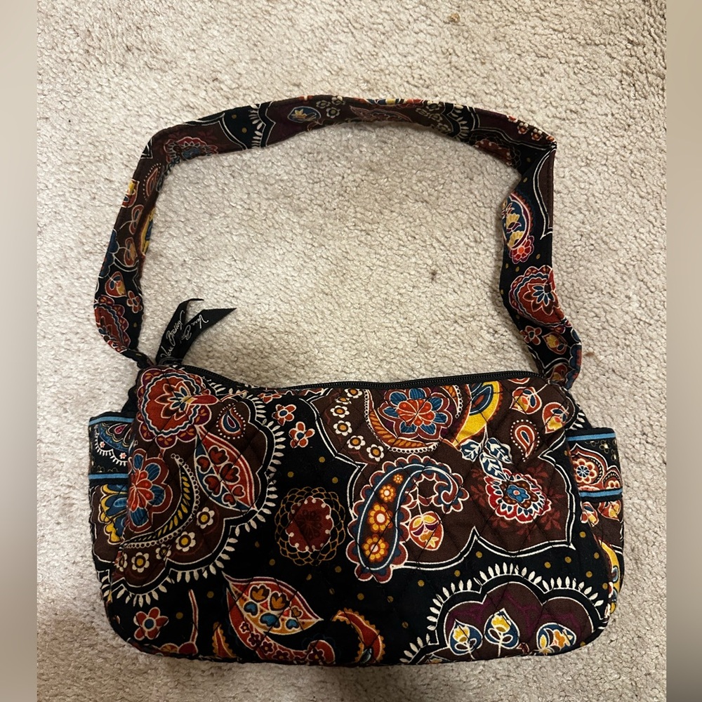 Vera Bradley Brown, Black, and Orange Vintage Classic pattern